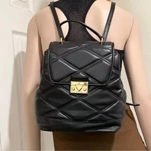 Michael Kors | Bags | Michael Kors Serena Black Quilted 